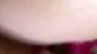 Chubby Girl, Bent Over and Filled with Cum