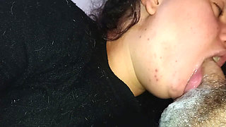 EXTREME CREAMPIE, FILLING THIS LITTLE MOUTH WITH SO MUCH CUM