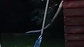 Threesome with Big Tits Blonde - Black Guy Joins for Intense Action