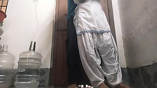 Indian College Student and Teacher