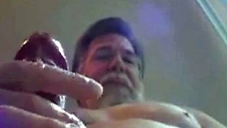 Amateur Daddies and Bears Masturbating