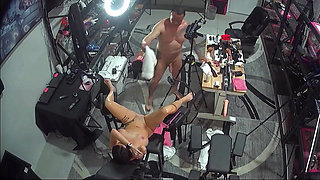 Strap on Stories - Gyno Chair Pussy Pumping and Pegging