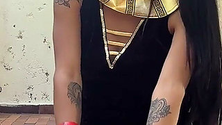 Giselle Amore's Ancient Egyptian Bondage Fantasy - POV Divine Restraint Awaits!