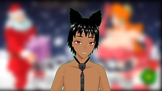 A Dick Before Christmas - Daisy has prepared some naughty fun when Santa comes in and spreads her cheeks