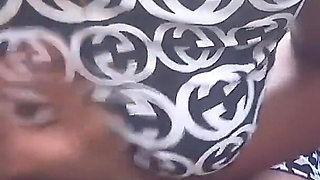 Rubbing Fingering My Wet Hairy Pussy Outdoors in Sexy Dress Squirting Cumming Hard