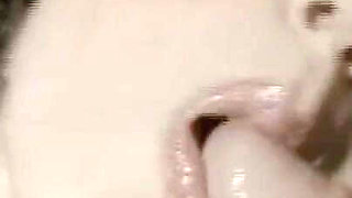 First She Masturbates on the Couch, Then She Takes a Cock in the Ass