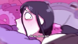 curvy Cum princess begs for creampie - Hentai
