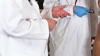 Vaginal Temperature Measurement of Hot Babe Daphne Klyde