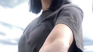 Smoking Before Shooting in My Van Outside