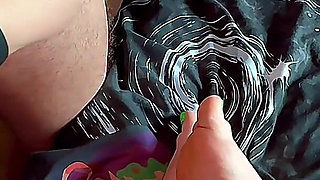 German MILF Fine Handjob Cum on Feet