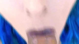 Emo Teen Swallows My Cock