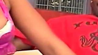 Young Black Chick Hard Banged by Horny Big Black Cock