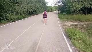 Public Pervert Shows Me His Dick - I Couldn't Resist Trying It in Abandoned Building