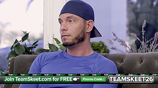 Dakota discovers that riding tyler's dong is far more effective than yoga