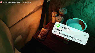 Sims 4 - Horny blonde slut get fucked by the new neighbor, 3D Porn