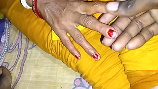 Village Aunty Went to the Juggi and Fucked Like Crazy, Then in Doggy Style Fucked the Black Pussy