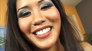 Cum Swallowing Busty Asian Gets Pile Drived by BBC