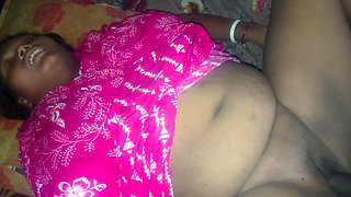My Neighbor's Wife Is Lying on the Bed for Hardcore Fucking Sex