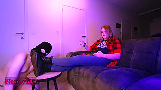 Chastity Tease and Doc Martens Worship