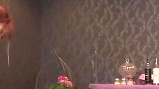 An Urban Esthetician Coats Herself in Oil Watching Reactions While Moving Her Hips Without Holding Back Part1