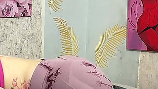 Mixed Wrestling Grinding Female Overpowered Dry Hump