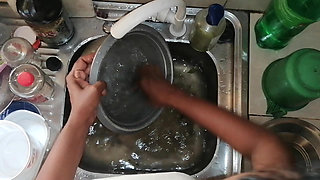 Secret Shoot of My Aunt, While She Cooks