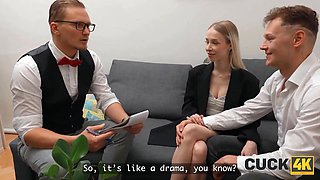 Cuck4k. she won the role of the main whore and cheater