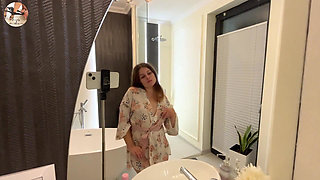 small tits massage tease with oil