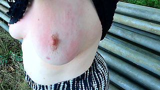 Right Next to the Cornfield, Her Tits Beaten