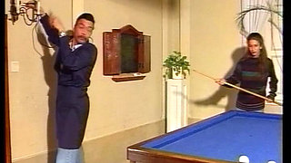 Stunning Babe From Germany Got Fucked on the Pool Table