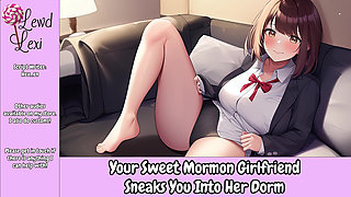 Your Sweet Mormon Girlfriend Sneaks You Into Her Dorm Audio