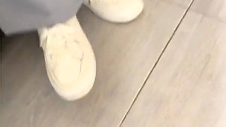 Beautiful Girl with Perfect Body and Tight Pussy Gives Her Ass to Her Husband's Best Friend While the Cuckold Works