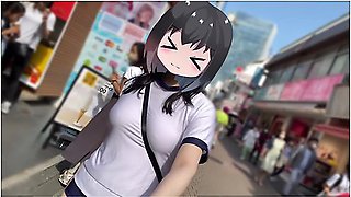 I Went To Harajuku And Wore Gym Clothes And Bloomers With No Bra, And Ate Crepes With Toys On!