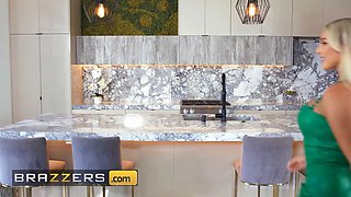 Brazzers - kayley gunner demonstrates off her seductive moves and lures her guard into a steamy affair