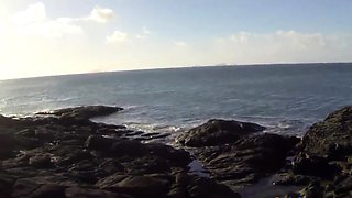 Amateur Mature Blowjob on the Beach