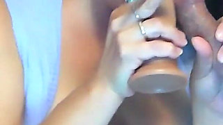 He Ejaculates on My Face and I Suck and Smoke