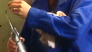 Office Blonde Deepthroats Fat Coworker Cock