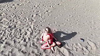 Female Wrestling Beach Wrestling Clash in Rhodes