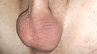 Wife Insertion Bottle in My Ass