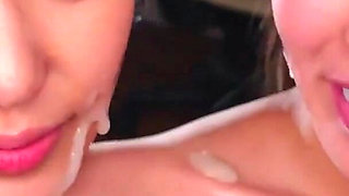 This Is the Dream Facial Lifestyle! the Super Beautiful Stepsi...rbation Semen on Their Stunningly Gorgeous Faces. Chapter.3