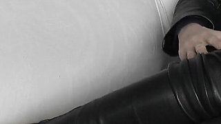 Bound to the Fuck Machine in a Cock Cage, Swallowing a Stranger's Cum, Lady Victoria Valente