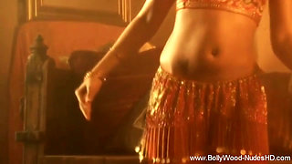 Exotic Belly Dancer Strips Bare