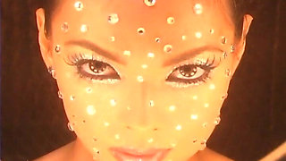 Photoshoot Diamond Face Bike Black Underwear Featuring Tera Patrick