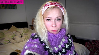 Woolly Jumper Discipline: Otk POV Spank & Scolding