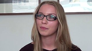 Blonde Curvy MILF Takes BBC in Raw Audition: Gaping Anal,