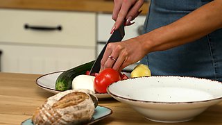 Inked Blondie Annabella Blue Rides BBC At The Kitchen