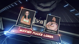 Stacey Daniels Vs Vinnie O'neil Mixed Wrestling