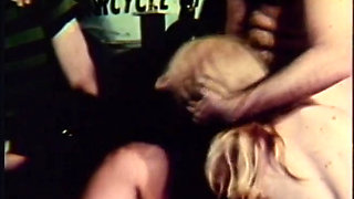 Big vintage cock sucking party