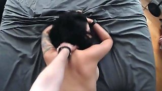 mature Young Amateur Girlfriend Showing off Big Tits and Enj