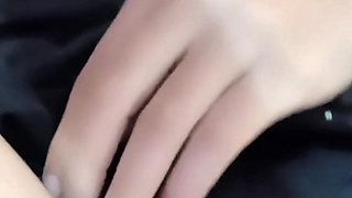 COLLEGE GIRL TOUCHES WITH HER STEPFATHER BY VIDEO CALL